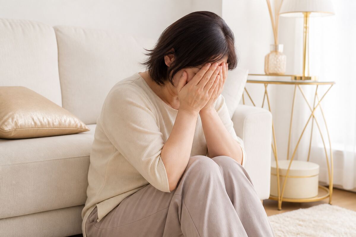 体型の悩みを抱える女性